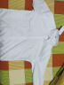 罗蒙（ROMON）高档感白色长袖衬衣男春夏季结婚正装伴郎工装高端免烫休闲西装衬 纯白色 1件长袖 3XL/42码180-200斤 晒单实拍图