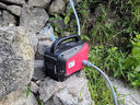 德力西电气（DELIXI ELECTRIC）锂电池浇水神器农用洗车浇地抽水泵灌溉抽水机电动自吸浇菜充电式 升级四缸【10节锂电】5米管 实拍图