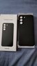 三星（SAMSUNG）Galaxy S22 5G原装手机壳 真皮保护套 s22防摔纤薄皮套 S22【黑色】 实拍图