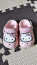 Hello Kitty童鞋女童宝宝拖鞋夏季轻便透气花园鞋儿童洞洞鞋5902粉色20 实拍图