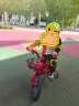 京东京造 儿童头盔护具套装 轮滑溜冰滑板平衡车自行车护具7件套 荧光黄 实拍图