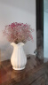 盛世泰堡 陶瓷花瓶欧式摆件插花瓶轻奢客厅瓷器桌面装饰摆设 莲叶款 20cm 实拍图
