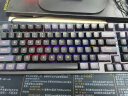雷神（ThundeRobot）有线机械键盘k98游戏办公笔记本台式电脑PBT双拼键帽幻彩灯光厂润轴体 有线K98 乌木 T橙轴【混光版】 实拍图