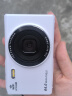 YZZCAM校园数码相机学生高像素CCD高清4K入门级微单相机带WIFI可连手机专业旅游防抖vlog复古儿童照相机 白色【WIFI直传手机+6400万】 不配内存卡 实拍图