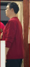 胖哥哥大码男装针织衫男套头圆领春季胖子毛衣男士加肥加大宽松毛线衣 酒红色 5XL(250-280斤) 晒单实拍图