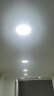 灯灵 led明装面板灯圆方形筒灯超薄厨房过道玄关卫生间平板吸顶灯灯具 明装圆形12W-白光（4个装） 晒单实拍图