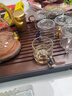 瓷牌茗茶具 龙年自动茶具整套家用懒人防烫功夫泡茶器办公室高档送礼茶具 透明龙啸九天+观山杯+茶盘 8件 实拍图