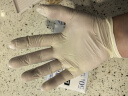 英科医疗（INTCO）一次性手套餐饮厨房家务清洁黄色合成医生用检查手套50只L大码 实拍图