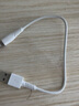 Snowkids苹果数据线快充充电宝短线0.25米便携迷你iphone13/12SE/11/Xs Max/XR/8/7/6s plus/iPad电源线白 实拍图