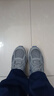 斯凯奇（Skechers）男鞋跑鞋透气网面跑步鞋舒适缓震回弹休闲运动鞋 GYBL灰蓝 41 实拍图