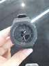 卡西欧（CASIO）G-SHOCK YOUTH系列 防震防水双显运动男士手表 GA-2100-1A1DR 实拍图