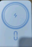罗马仕 磁吸无线充电宝20W快充1万毫安时自带线 支持苹果Magsafe 适用于苹果华为小米手机 远峰蓝 实拍图