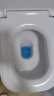 美丽雅一次性马桶刷卫生间厕所洗马桶刷子蓝色自带清洁液替换头共28个 实拍图