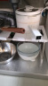 简世纪厨房可伸缩下水槽置物架橱柜内分层架厨柜储物多功能锅架收纳架子 可伸缩水槽下置物架 -不锈钢双层 实拍图