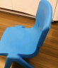 华恺之星 塑料凳 家用小板凳换鞋凳子 宝宝餐椅学习椅靠背椅子HK5601红色 晒单实拍图