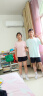 安踏速干运动套装女士夏季款透气健身跑步体育中考专用瑜伽跳操衣服 【防走光套装】燃冬粉7205-5 S/160 实拍图