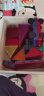 弥鹿（MiDeer）儿童彩窗磁力片积木生日礼物自由拼插磁性棒磁铁玩具新年礼盒 160片钻面彩窗-含小车*2+收纳袋 实拍图