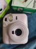 富士instax mini12 mini11/7/9升级款 拍照旅游生日礼物 拍立得相机 mini12浅樱粉【热销爆款】 官方标配+20张相纸 实拍图