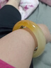 春龙黄龙玉女款玉石手镯玉镯子时尚鸡油黄水润黄玉手镯 57-58 实拍图