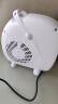 奥克斯（AUX） NFJ-200A系列 暖风机/取暖器/立卧两用取暖器 电暖气小太阳办公室电暖气 双温控款-白色 实拍图