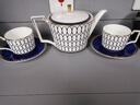 WEDGWOOD【魏大勋同款】威基伍德金粉年华午夜蓝骨瓷咖啡具杯1壶2杯2碟 晒单实拍图