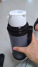膳魔师（THERMOS）保温壶户外露营便携大容量不锈钢保温瓶旅行水壶暖壶FFW-1000 迷雾灰 1000ml 配背带 实拍图