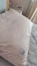 罗莱儿童（luolaikids）A类天丝棉单人上层100%蚕丝中枕头芯粉 实拍图