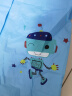 惠寻 京东自有品牌 儿童卡通雨衣 带书包位雨披 蓝色机器人XXXL码 实拍图