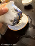 容山堂珐琅彩陶瓷盖碗三件套茶杯泡茶器功夫茶具整套便携茶具泡茶器全套 金丝珐琅彩整套茶具-茶洗款 实拍图