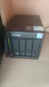 威联通（QNAP）TS-466C 宇宙魔方 旗舰版 四盘位8G内存16T四核心处理器网络存储服务器NAS手机扩容（含硬盘4T*4） 实拍图