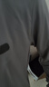 特步防晒衣男款2025夏装新款冰丝户外钓鱼服透气皮肤衣薄外套骑行服 泥土灰 S 实拍图