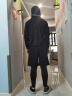 艾伦伯顿（Alen Botun）健身服男跑步运动套装篮球春季速干衣高弹训练晨跑服紧身足球衣服 五件套（速干透气 四季可穿） L(130-145)斤 实拍图