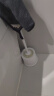 LYNN 抗菌马桶刷子卫生间厕所清洁刷加长手柄防溅水长刷毛无死角清洁 实拍图