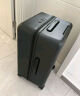 不莱玫大容量行李箱22英寸plus拉杆箱男旅行箱女学生托运密码箱 黑色 实拍图
