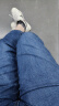HLA海澜之家牛仔裤男24新款循迹山不在高系列时尚九分裤男夏季 牛仔蓝过渡色（中）73 180/88A(XL) 推荐72-78kg 晒单实拍图