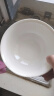 洁雅杰陶瓷面碗个人专用白瓷碗中式6英寸家用饭碗 4只装 新骨瓷 实拍图