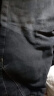 FOG SKY 牛仔裤男士夏季潮牌高街直筒裤子男美式复古宽松阔腿休闲裤 SS-506黑灰 M(建议105-115斤) 实拍图