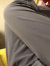 范斯蒂克运动套装女跑步服速干健身训练气质短袖瑜伽服夏季 浅紫色+浅灰色两件套 TC32626 XL（建议120-135斤） 实拍图