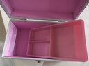 心悦诚 家用医药箱含药多层急救箱家庭应急药品箱企业套装应急药箱出诊 10寸粉色-空箱 实拍图