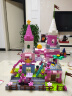 斯纳恩儿童积木玩具女孩大颗粒拼装插公主城堡迪士尼模型乐高生日礼物 实拍图