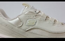 斯凯奇（Skechers）女鞋珠珠熊老爹鞋厚底增高百搭复古运动休闲鞋149463 乳白色/OFWT 35 正常码，脚背宽高选大半码 实拍图