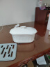 北鼎（Buydeem）陶瓷大炖盅家用2L大容量微波炉碗带盖碗 蒸炖锅电烤箱适用 梨花白 实拍图