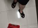老人头（LAORENTOU）凉鞋男夏季沙滩鞋头层牛皮凉拖鞋两用皮凉鞋子男 A90125 黑38 实拍图