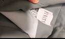 菲妮迪品牌长款风衣秋季简约系带时尚气质耐皱通勤外套 灰绿色 L 晒单实拍图