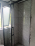 心海伽蓝（SHKL）一字型淋浴房淋浴隔断浴室干湿分离单移门不锈钢浴房浴屏淋浴间2C 宽度1.4至1.49米【哑黑2米高】 晒单实拍图