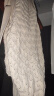 阔色（kuose）黑色吊带连衣裙套装长裙子女2024春新款镂空针织开衫罩衫 杏色毛衣1004 M 晒单实拍图