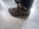 迈乐（Merrell）官方店男女款户外登山徒步鞋减震MOAB 3迈越者轻量防滑耐磨透气 J035893浅棕黄（男） 40 实拍图