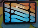 毕亚兹 适用ipad mini6保护套 2021苹果平板电脑迷你6保护壳 8.3英寸超薄防摔防弯三折支架 pb266-玫瑰金 实拍图