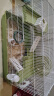 加卡仓鼠笼金丝熊专用47便宜大号空间60基础笼子的用品豪华别墅小房子 60仓鼠城堡-三层11件-绿色 晒单实拍图