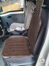 速尼汽车坐垫通风透气凉垫座椅垫大小客车货车单片座垫前排一体车里 坐垫+靠背【咖啡色】 实拍图